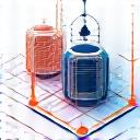 Logistics and Data Analytics Icon